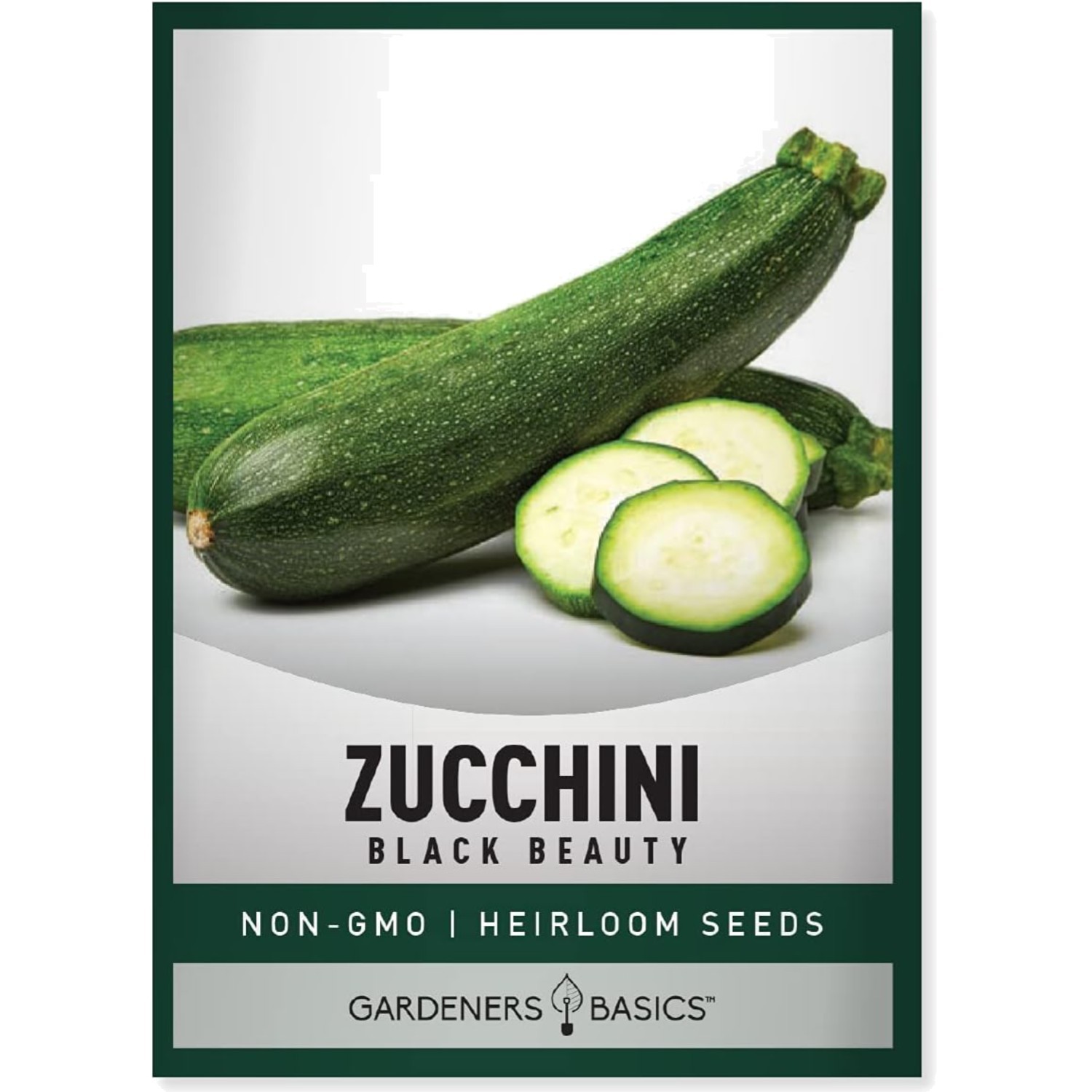 Zucchini Seeds – Black Beauty Heirloom Non-GMO Summer Squash 3 Grams