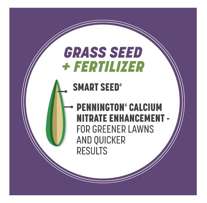 [SALE] Pennington Smart Seed Dense Shade Tall Fescue Grass Seed 7 lb (2 Pack)