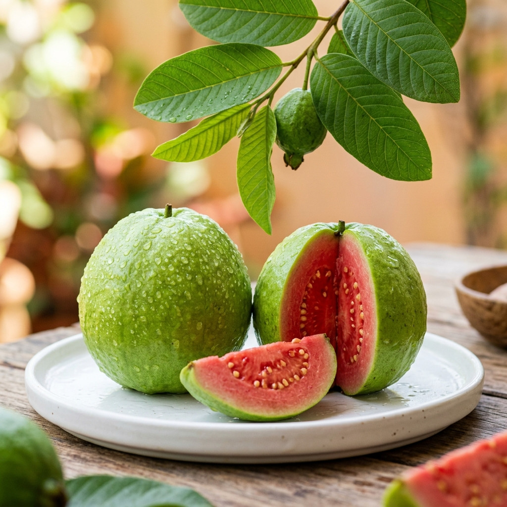 100 Tropical Red Guava Seeds for Planting – Non-GMO, Exotic & Delicious Fruit