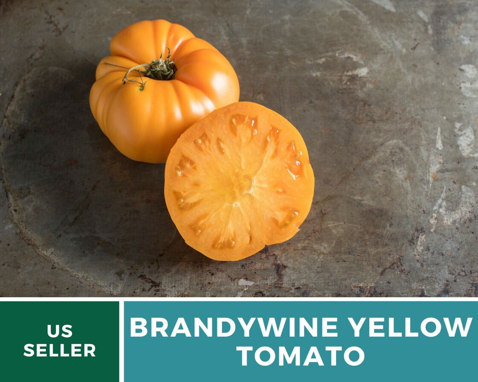Tomato, Brandywine Yellow – Heirloom Seeds – NonGMO (Solanum lycopersicum)