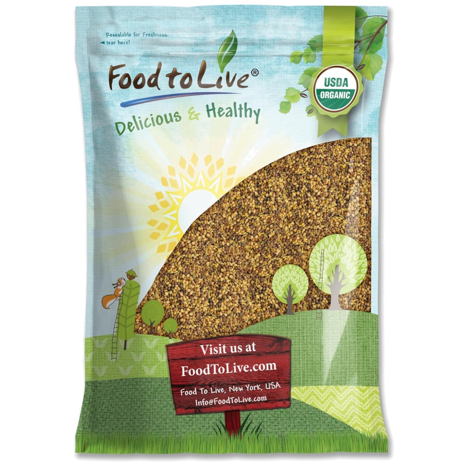 Organic Antioxidant Sprouting Seeds Mix – 10lbs