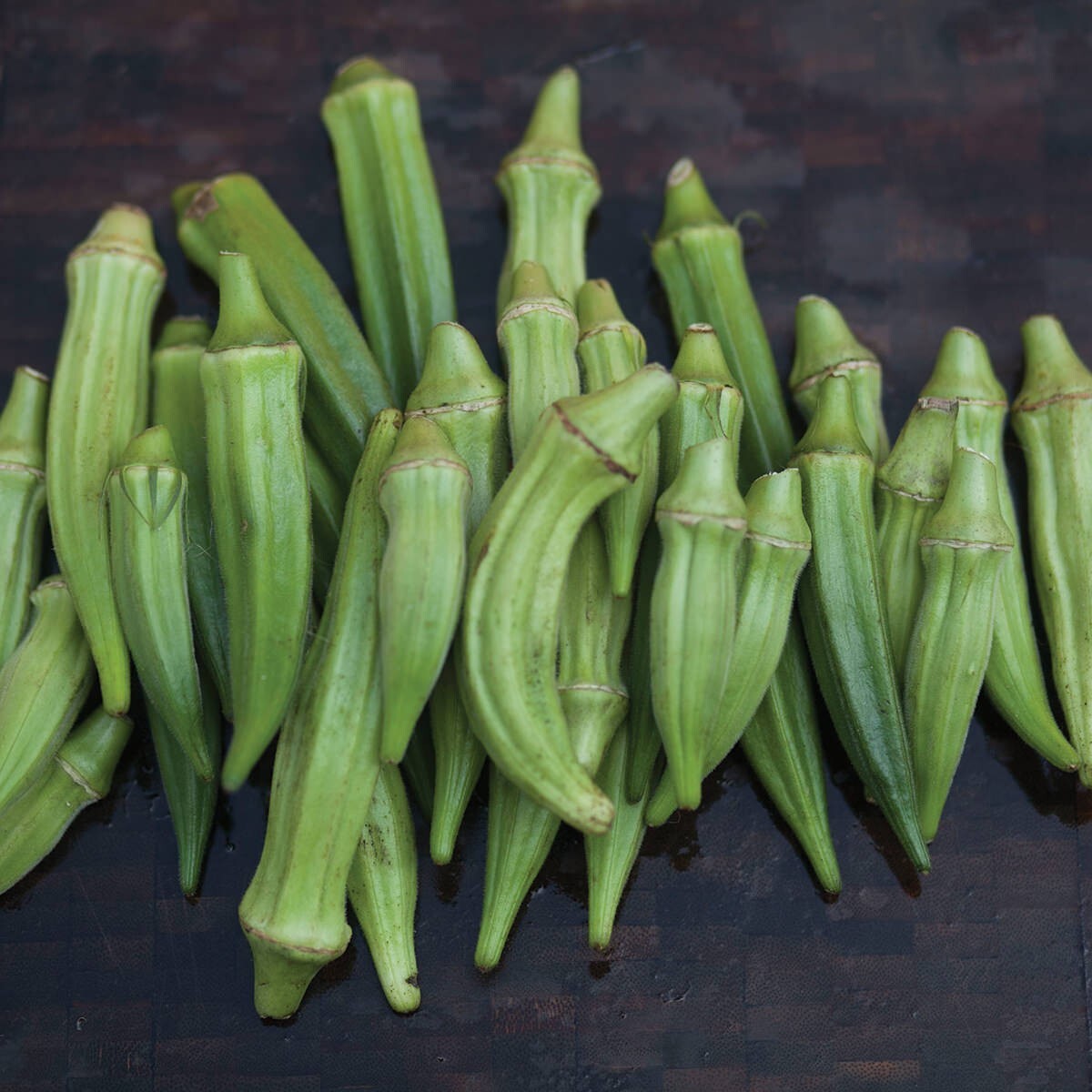 25+ Clemson Spineless Okra Seeds – NON GMO – Heirloom — FRESH