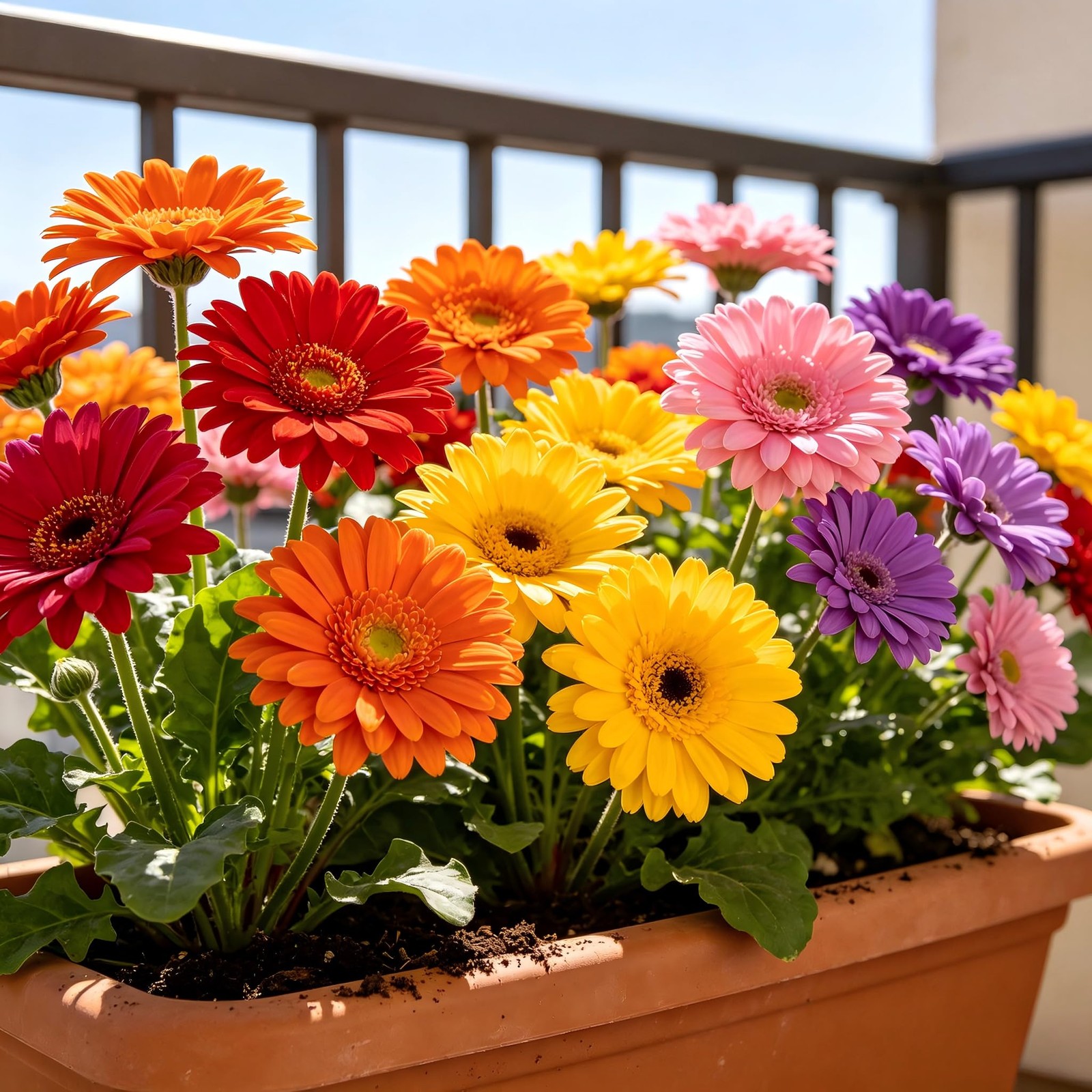 CarpetC 300+ Gerbera Daisy Seeds for Planting, Compact Perennial Colorful Lar…