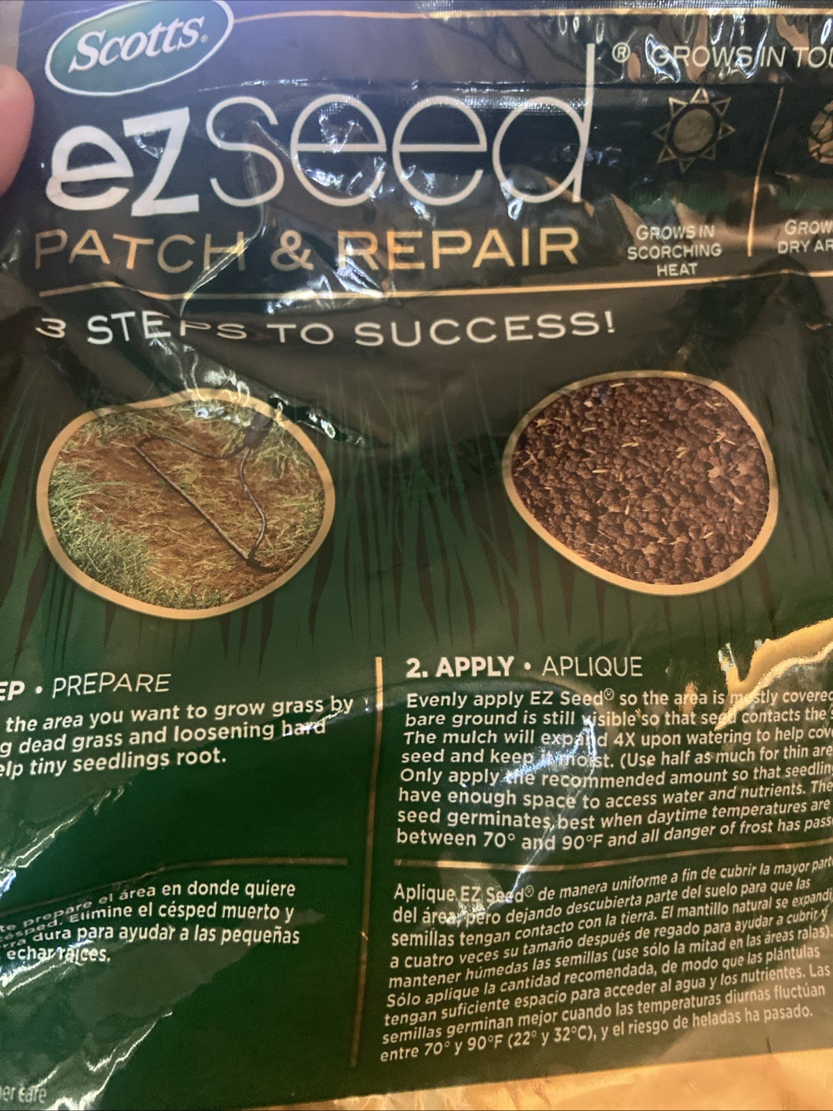 Scott’s Scotts EZ Seed Bermuda Grass Patch & Repair Seed Mulch & Fertilizer