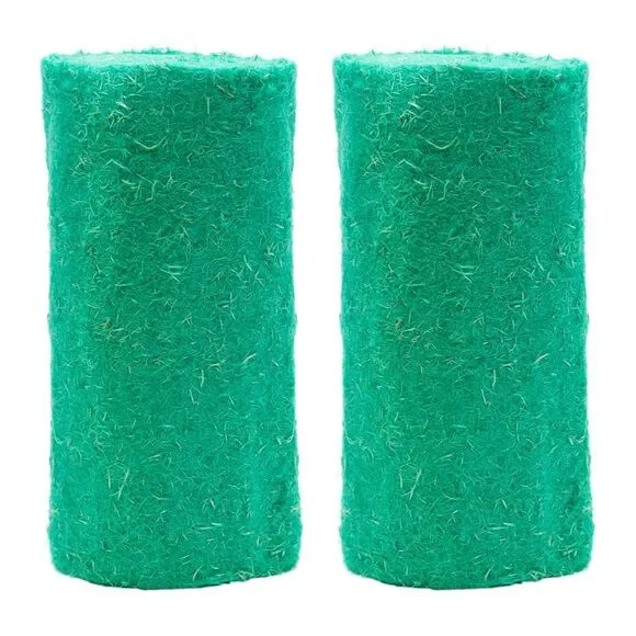 Roll Out Flowers Annuals Garden in a Box 10″ x 120″ Seeded Mats, 2 Pack
