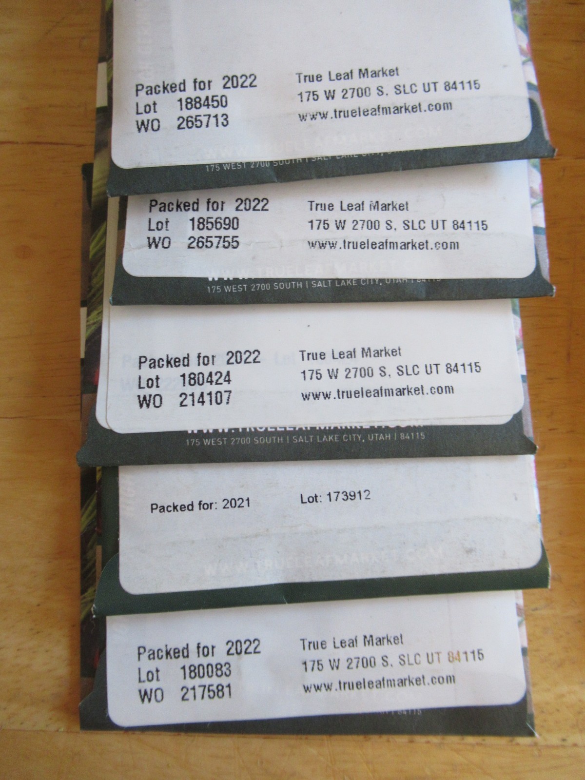 20 Packages of mixed Vegetable & Herbs Mountain Valley Seeds-See Photos