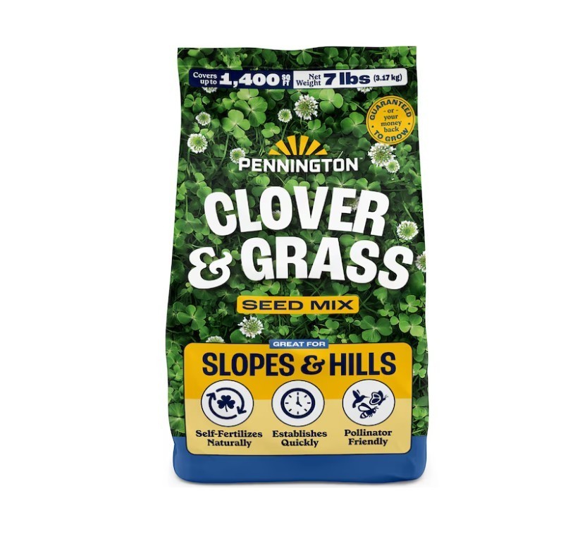 [FASH SALE] 2 Pack Pennington Clover Mixture Blend Grass Seed 7 lb Lawn Seed NEW