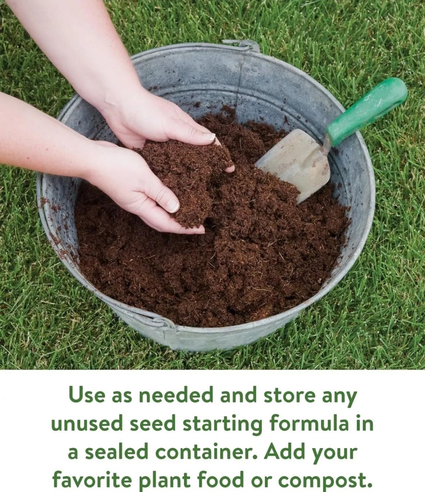 Versatile Organic Seed Starting Coconut Coir Mix – 100% Biodegradable & 16 Quart