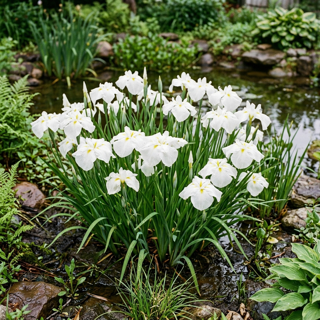 50 Japanese White Iris Seeds for Planting – Premium Variety for Home Gardening
