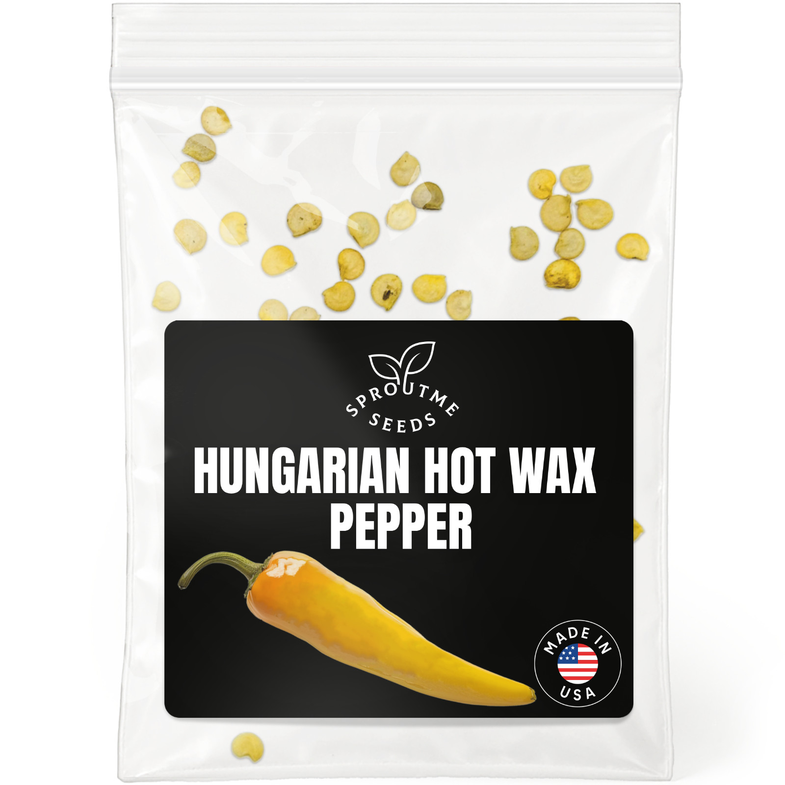 Hungarian Hot Wax Pepper Seeds 50+, Heirloom Non-GMO, Pickling Pepper