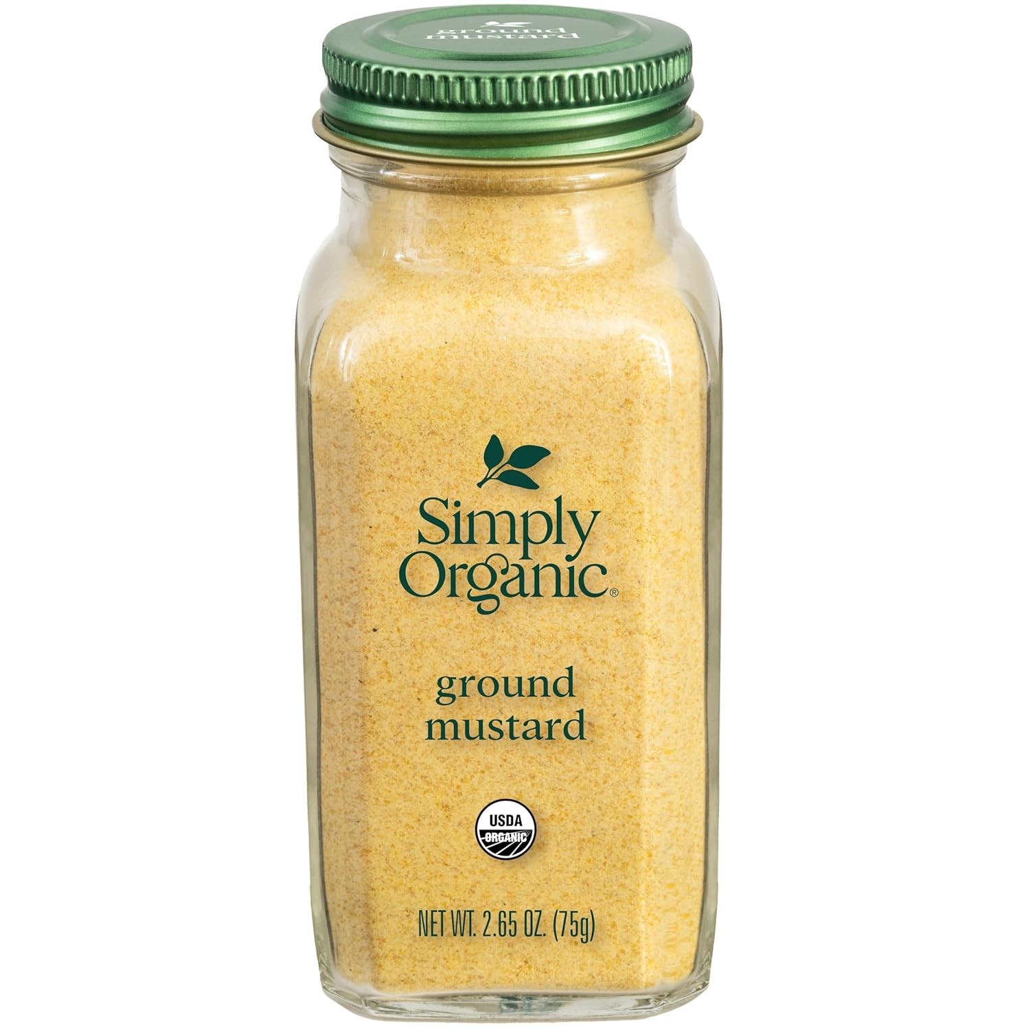 3.07 oz Organic Ground Mustard Seed – Perfect for Curries and Salad Dressings