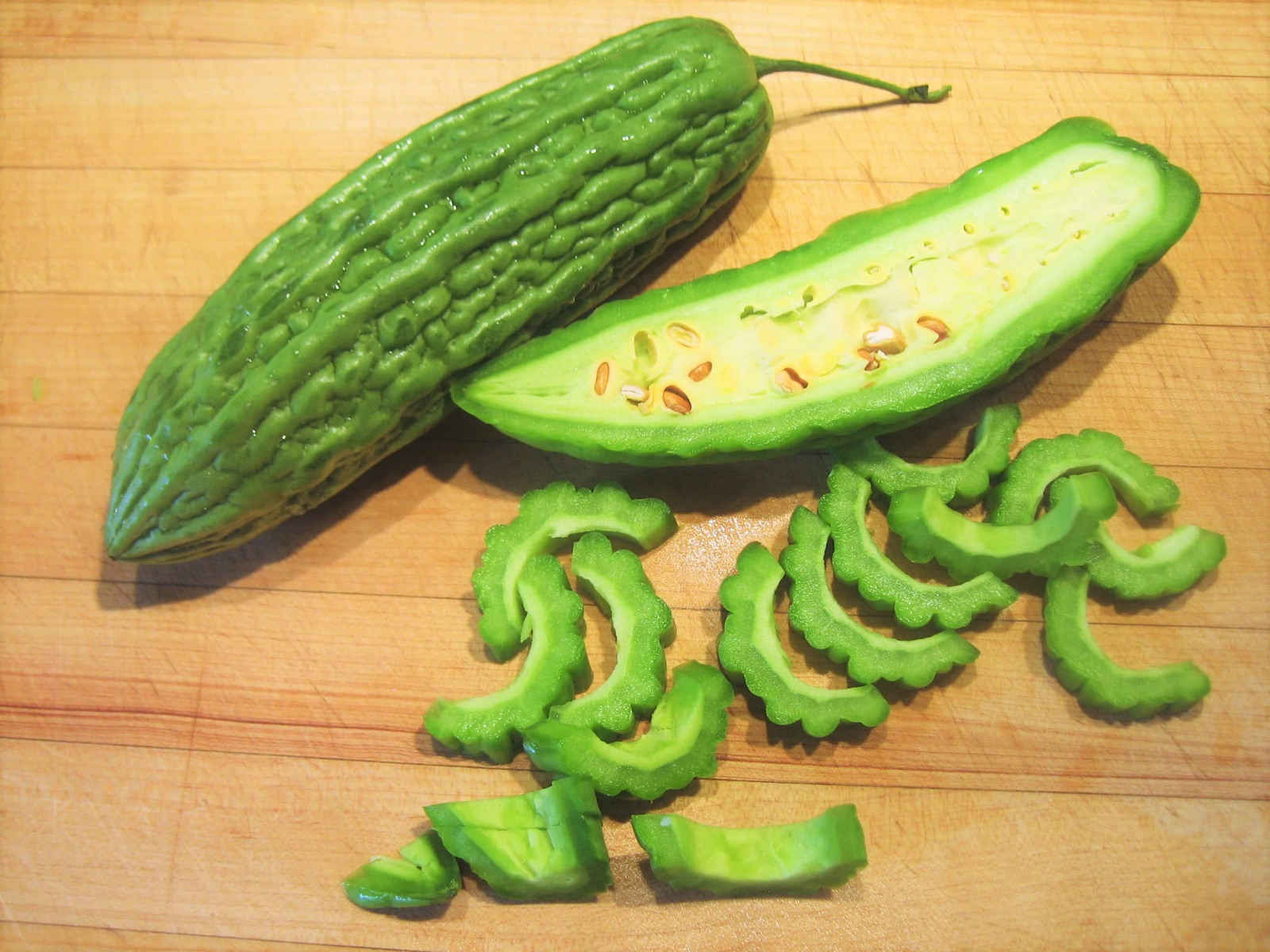 Green Bitter Melon Seeds | Smooth Gourd Karela USA Asian Vegetable Seed 2024