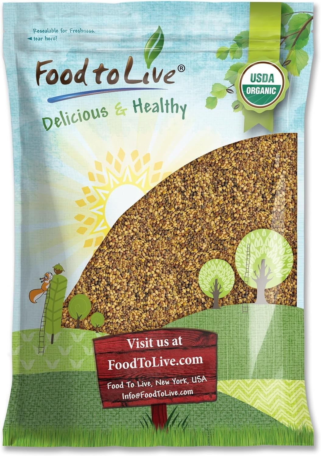 Organic Antioxidant Sprouting Seeds Mix – 10lbs