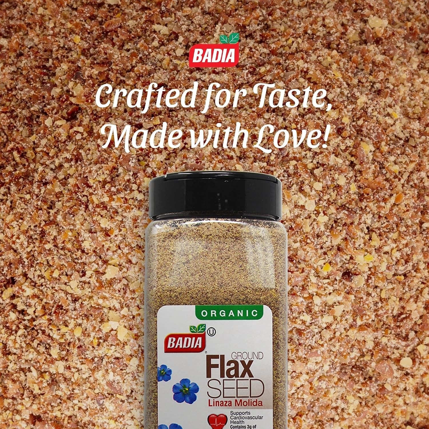 Versatile Organic Flax Seed, 16 oz – Ideal for Smoothies, Baking, & More
