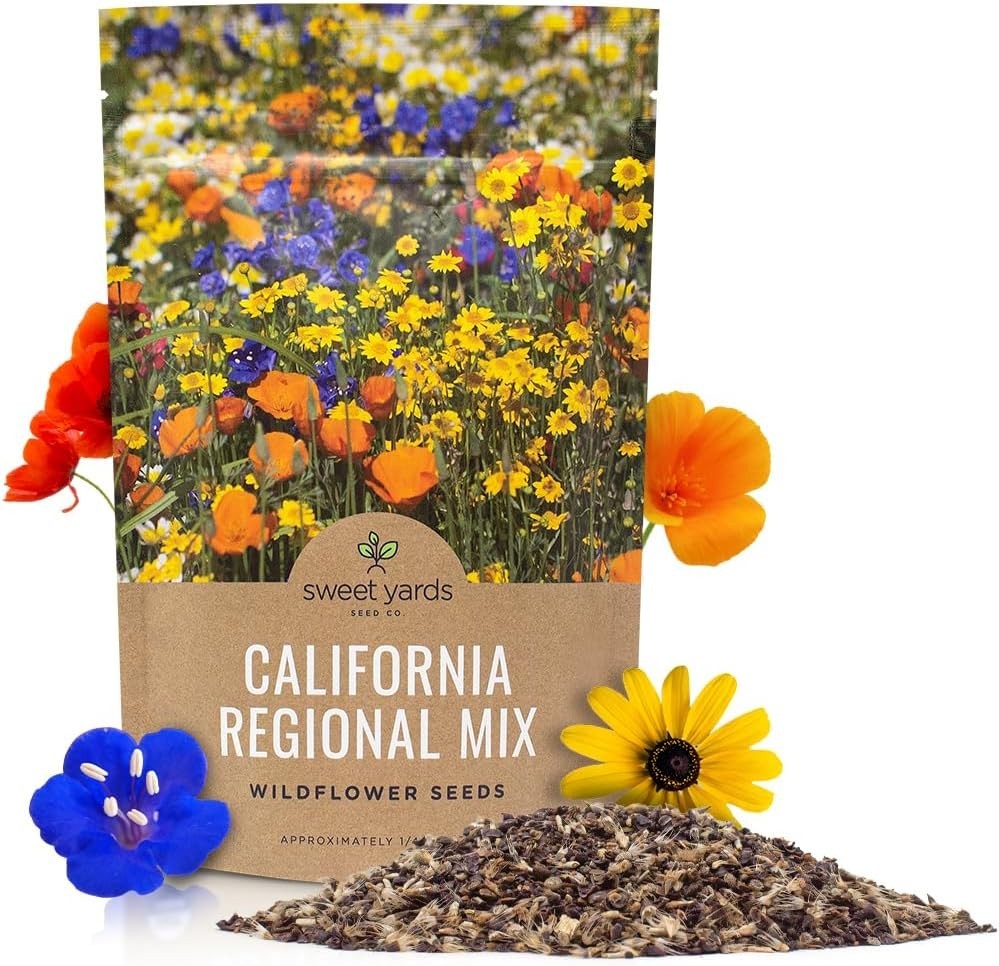 California Wildflower Mix – 1/4 lb Bag
