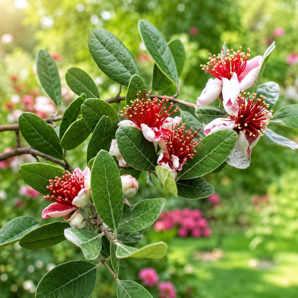Pineapple Guava Live Plant 4-6 Inches Rooted Feijoa Tree Starter