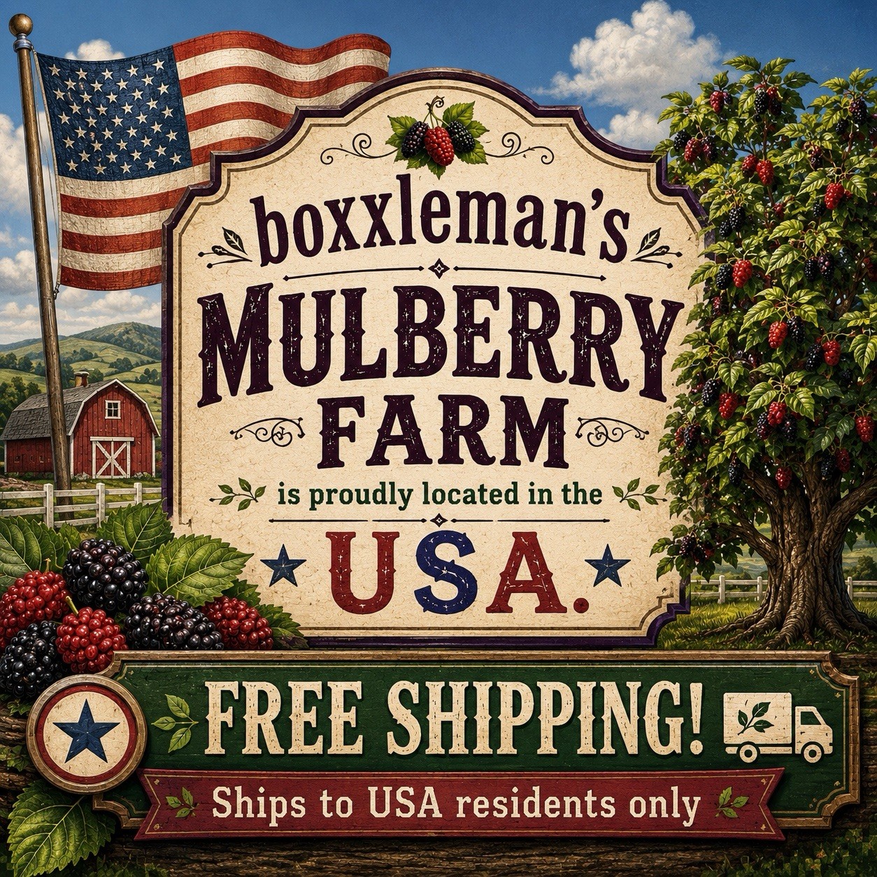25 Dwarf Mulberry Tree Seeds – Produces excellent sweet tasting MULBERRIES! RARE