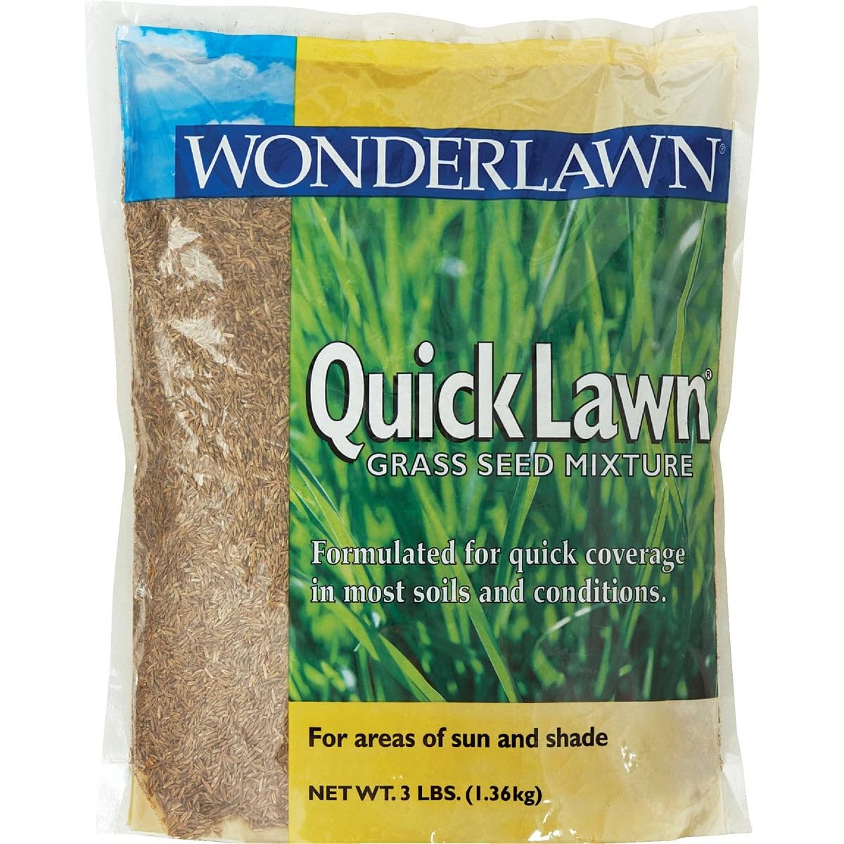 Barenbrug 135936 Quick Grass Seed, 3 lb.