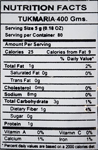 Swad 400gm Tukmaria Sacred Basil Seeds, 14Oz 14.1 Ounce (Pack of 1)