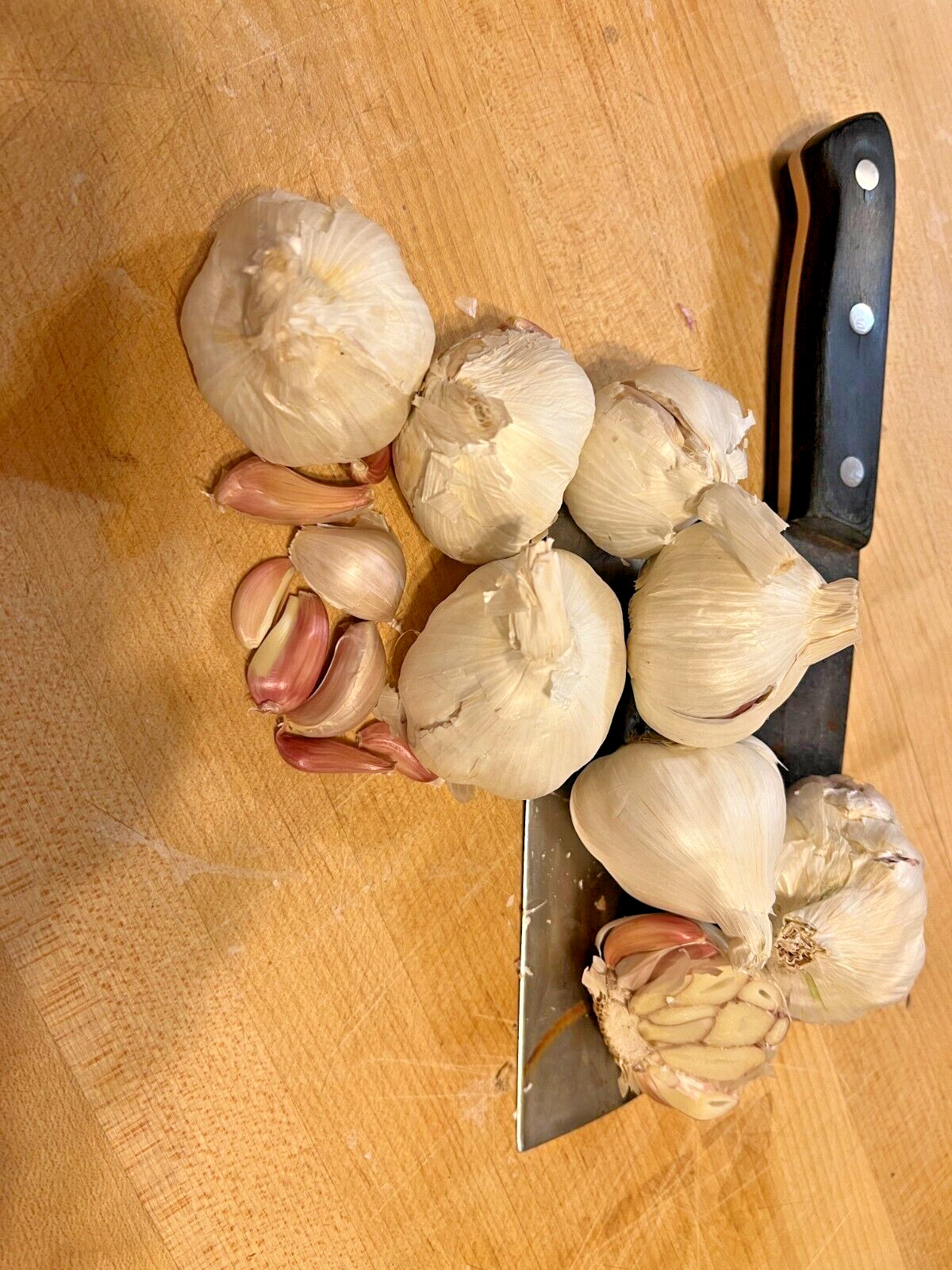 Organic Non GMO Garlic Bulbs for Planting Or Eating 2 POUNDS