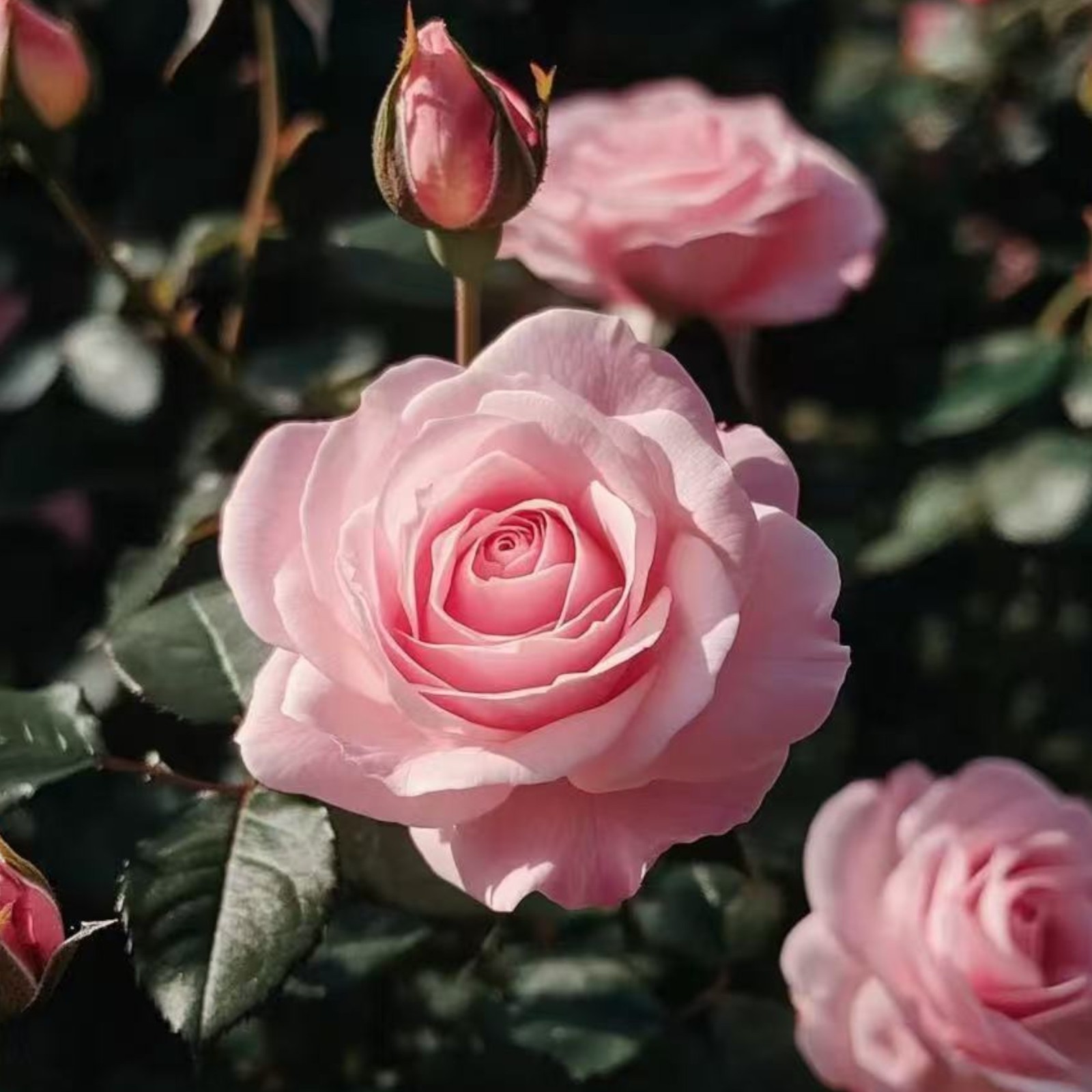 20 Light Pink Rose Seeds – Classic Elegance for Romantic Garden Blooms