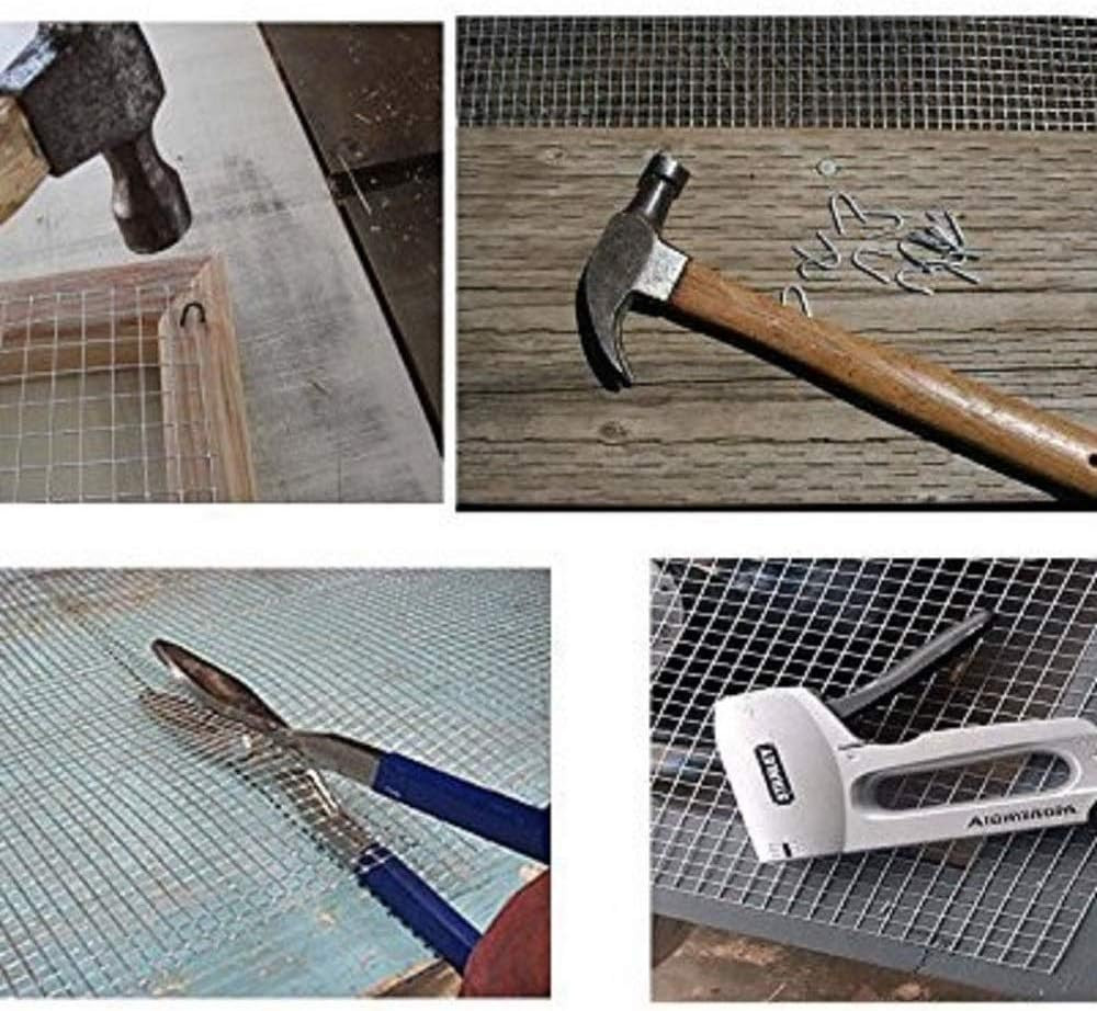 36″ X 50Ft 1/8-Inch Hardware Cloth Galvanized Steel Chicken Wire Roll Fence Mesh