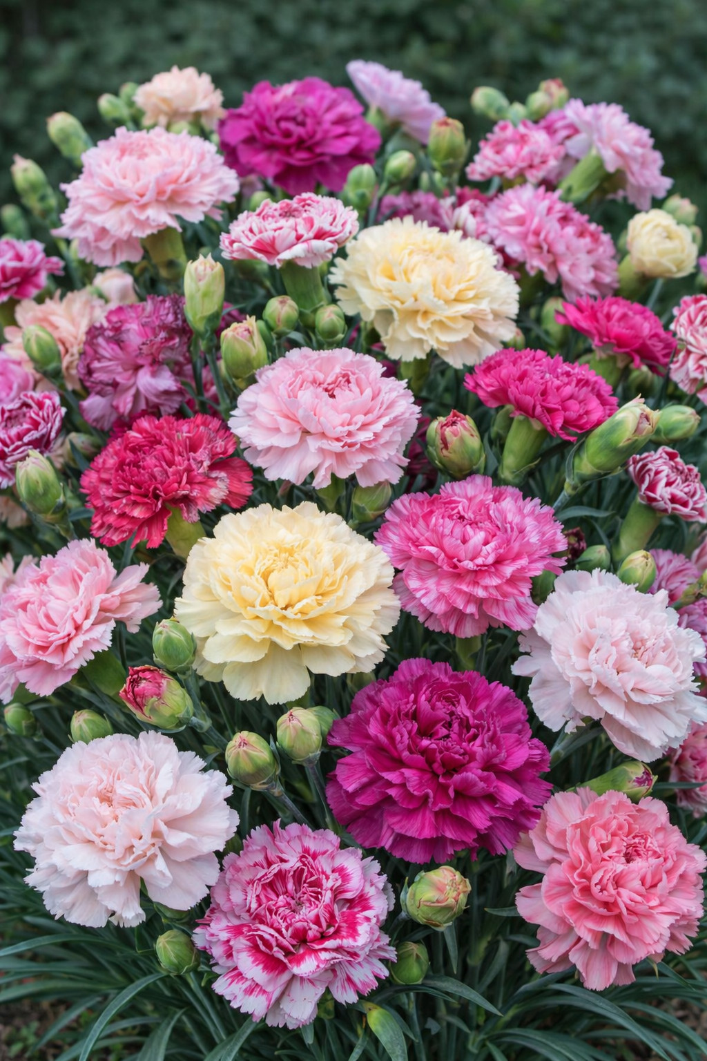 100 Carnation Seeds Dianthus Flowers Seed Flower Perennial “Habaud Double Mix”