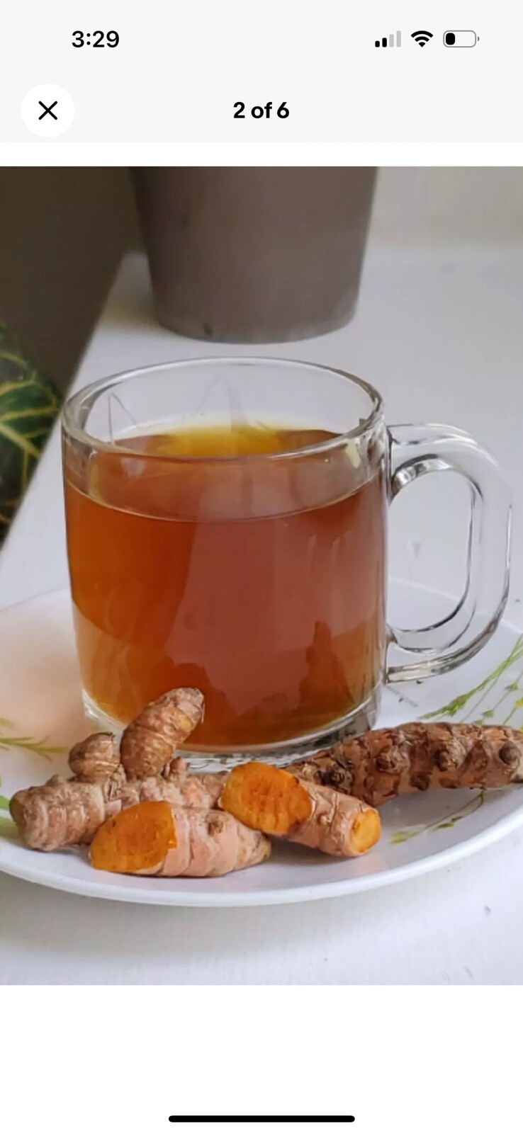 Fresh Turmeric , Indian Herb 8oz. for Arthritis, FREE SHIPPING