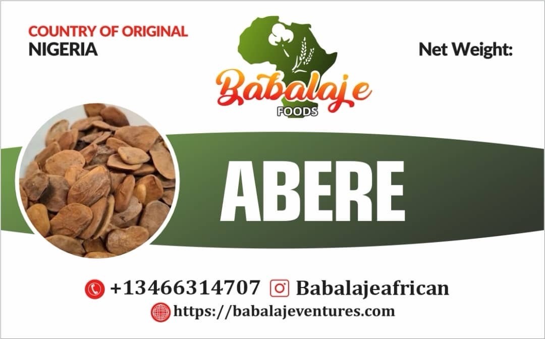 Abere seeds/20 dried Seeds