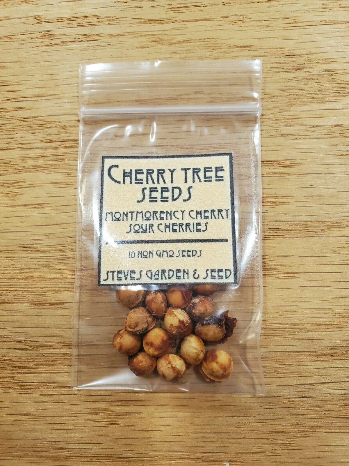 Cherry Tree Seeds |Montmorency Sour Cherry NON-GMO | Missouri Orchard | 15 seeds