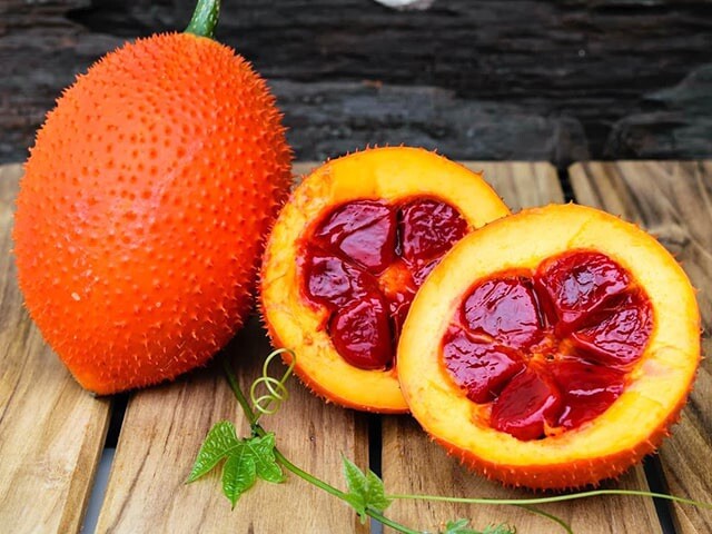 Gac Fruit/ Sweet Gourd/ Momordica Cochinchinensis – 10 Seeds 2023 – USA