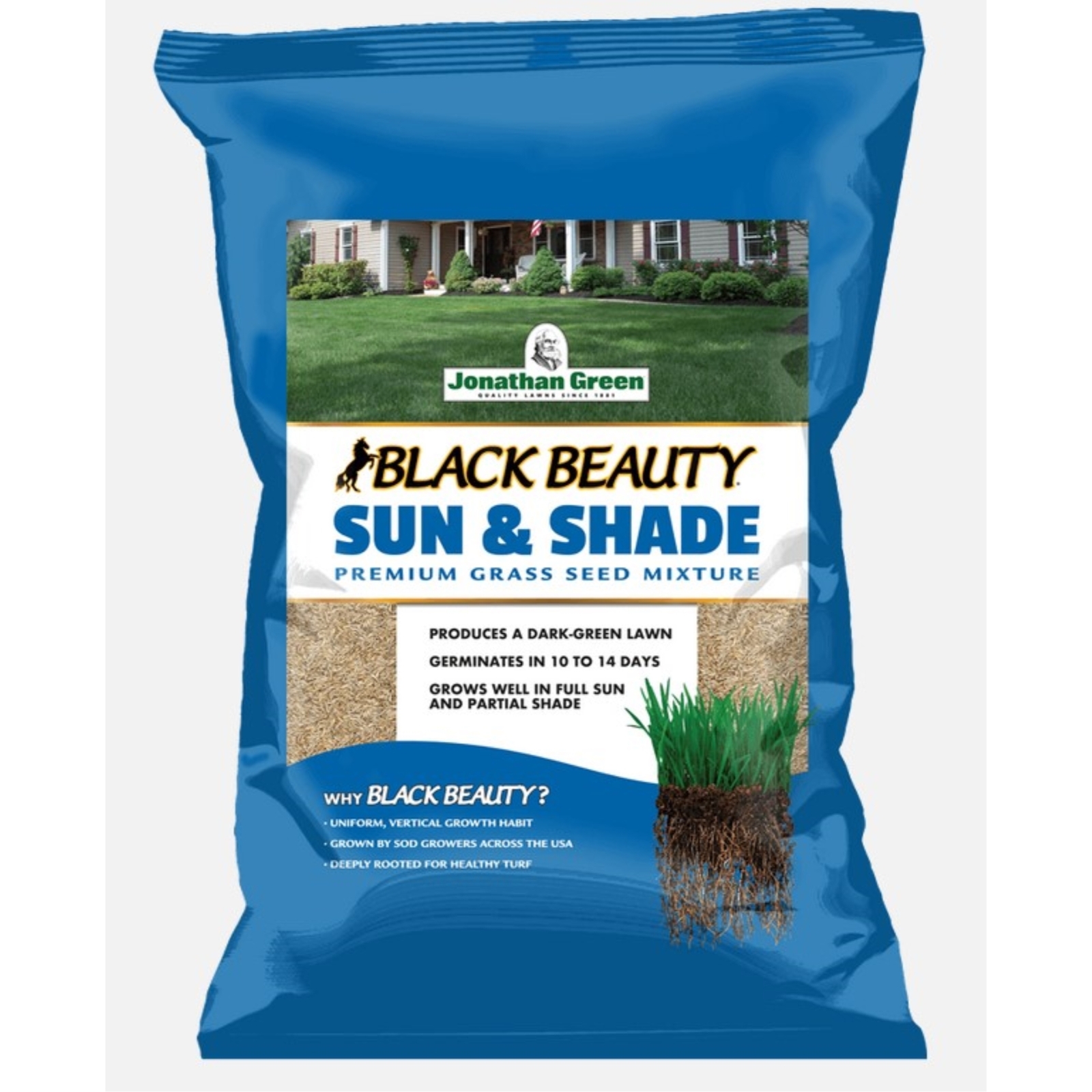 Jonathan Green Black Beauty Sun & Shade Seed Mix, 50lb