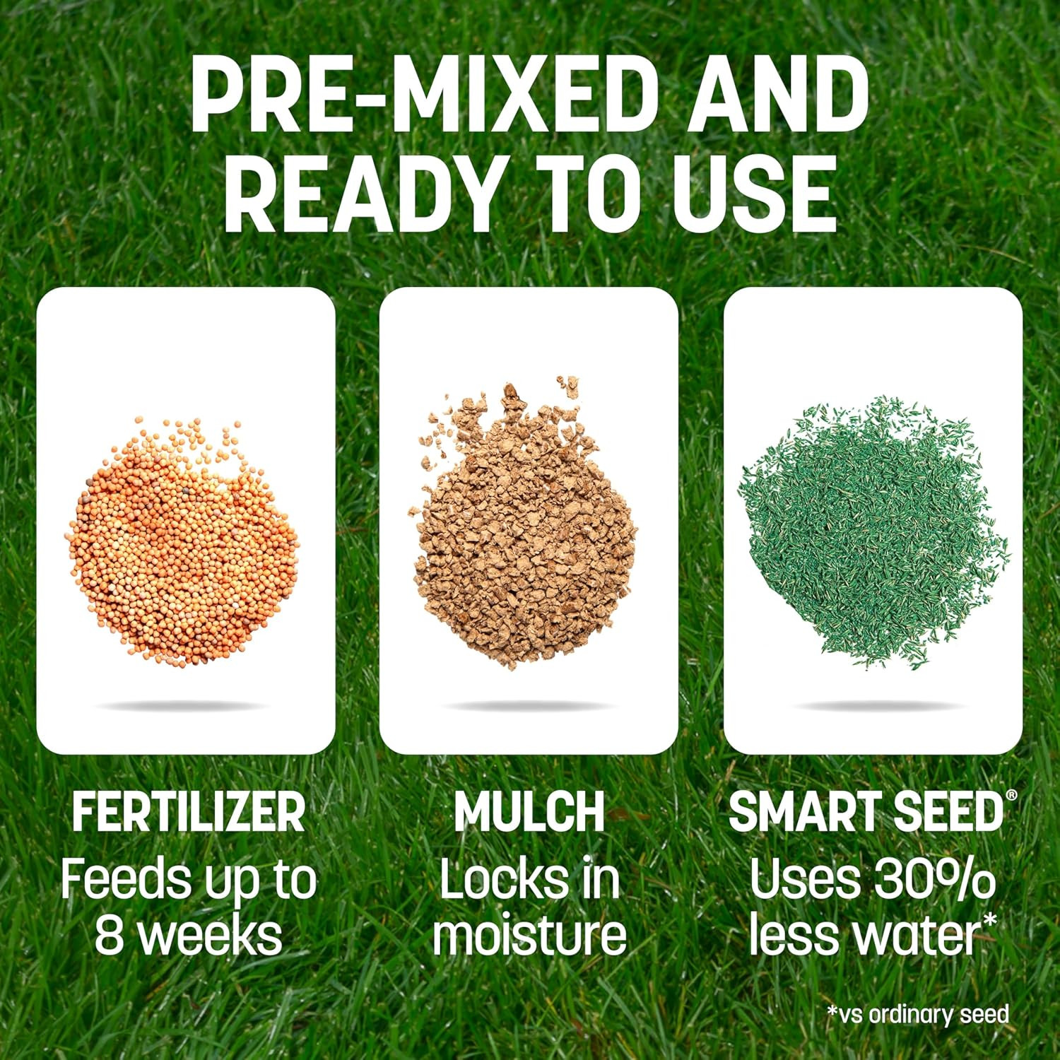 Smart Patch Bermuda Grass Seed, 5 Lb Jug