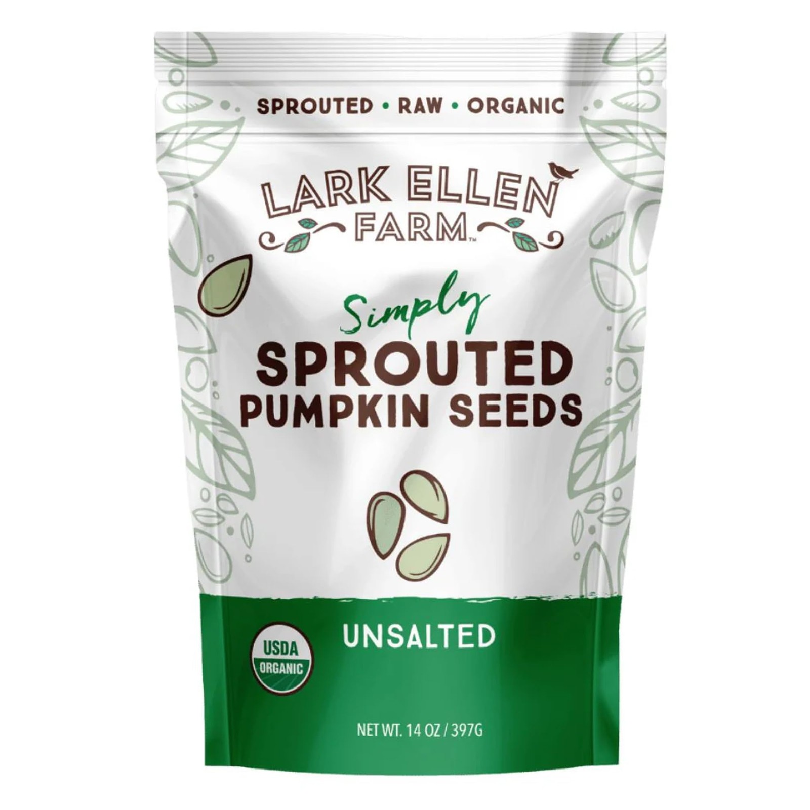 Sprouted Organic Pumpkin Seeds – Raw, Unsalted, AirDried Pepitas for Snacking…