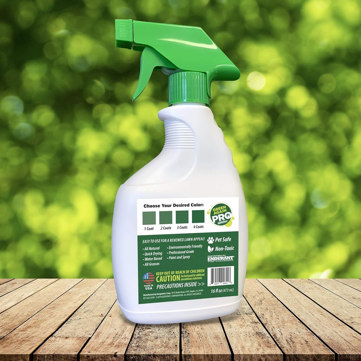 Pre-Mixed Grass and Turf Paint – All Natural Pet-Friendly Lawn Colorant Turns