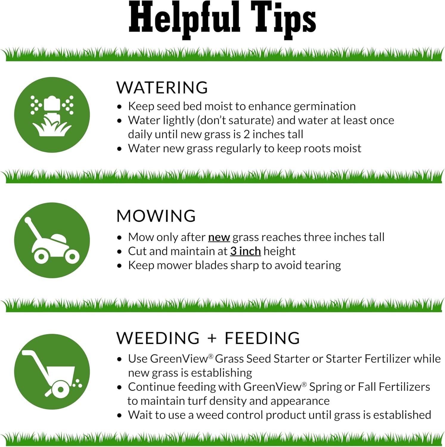 Fast Germinating Perennial Ryegrass Seed – 99.9% Weed-Free, Sun & Shade Tolerant