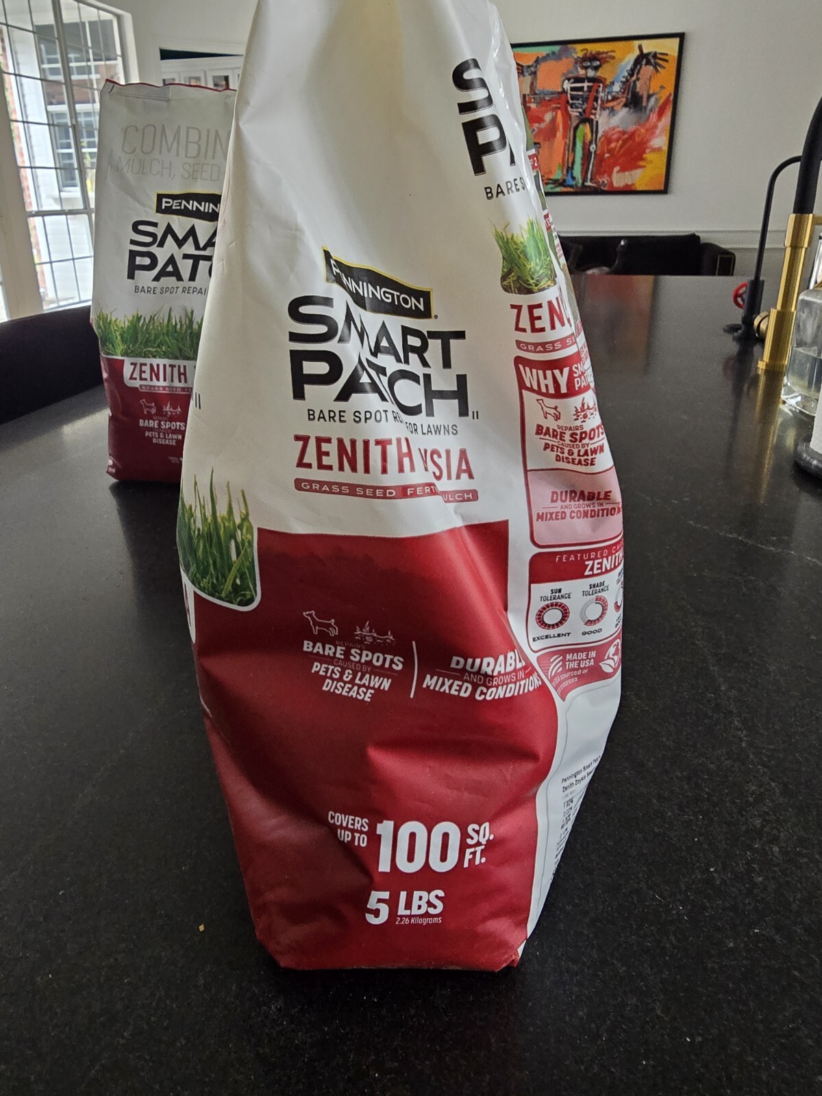 PENNINGTON SMART PATCH ZENITH ZOYSIA GRASS SEED MIX (5lb)