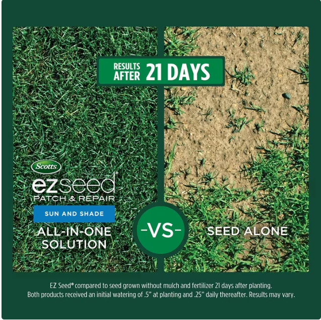 Scotts EZ Seed Patch & Repair Bermudagrass 10 lbs. Covers up to 225 sq. ft.