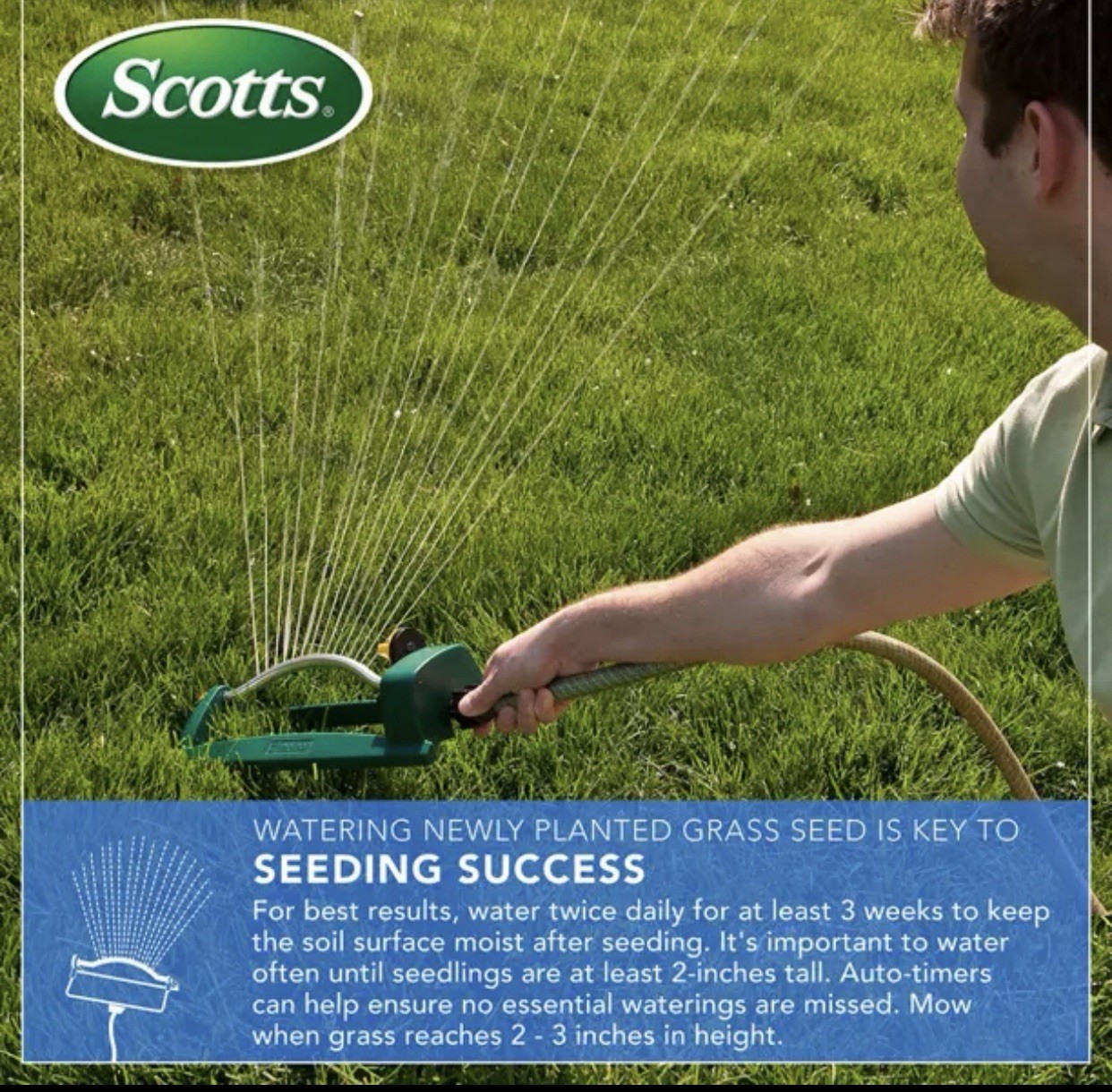 Scotts Bermuda⛳️Grass Seed🌱Drought☀️Resist📭FREE/FAST~SAVE Buy 2+👝 4 lb bag
