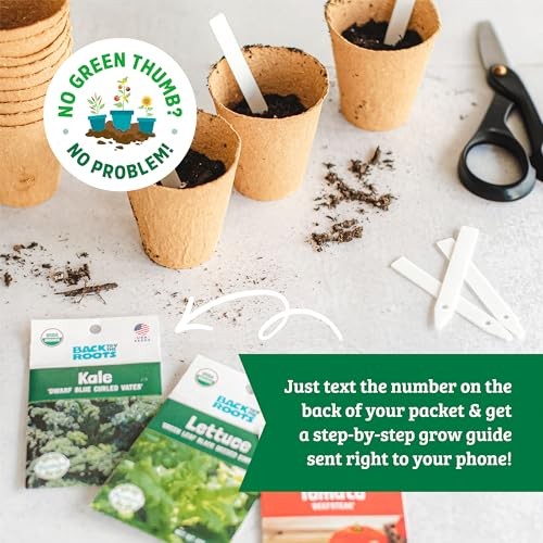 Heirloom Organic, Non-GMO & USA Grown Seeds, 30ct Herb, 30pk Heirloom Variety