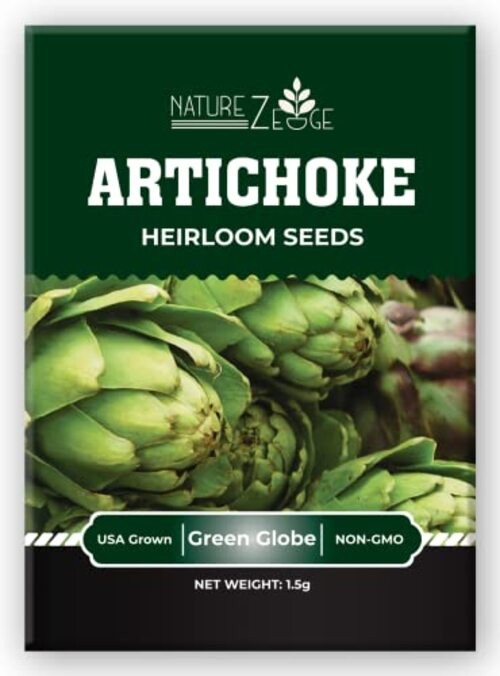 for Planting, Green Globe High Germination Rates, 1 Pack Artichoke Seeds