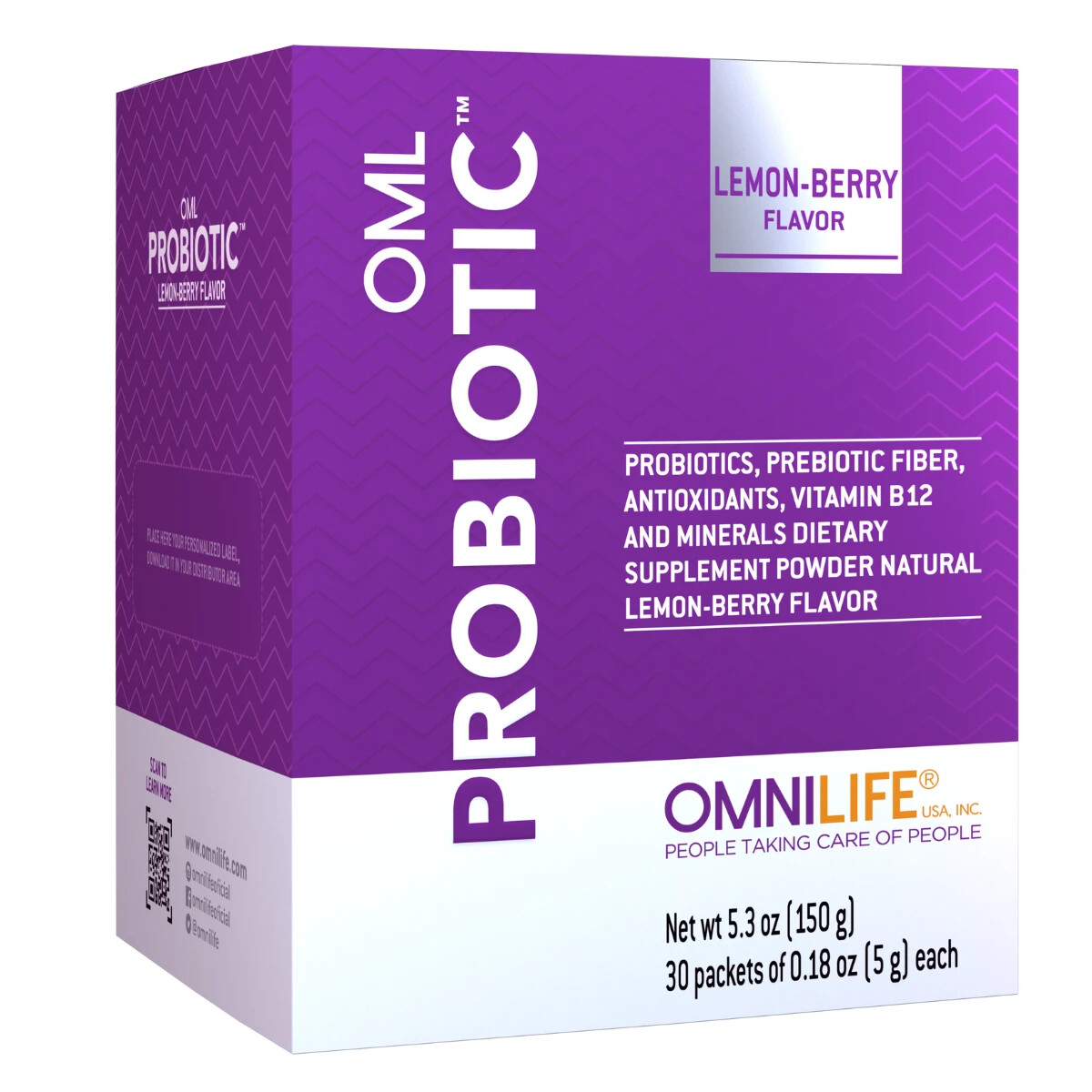 OML PROBIOTIC Box with 30 pieces Net content 5.3 oz (150 g)