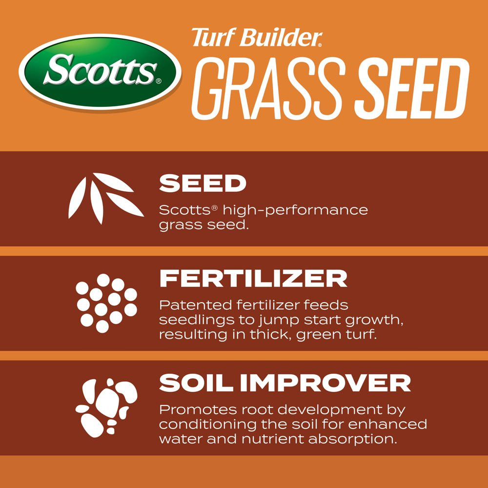 Scotts Turf Builder Grass Seed Bermudagrass, 1-8 Lbs.