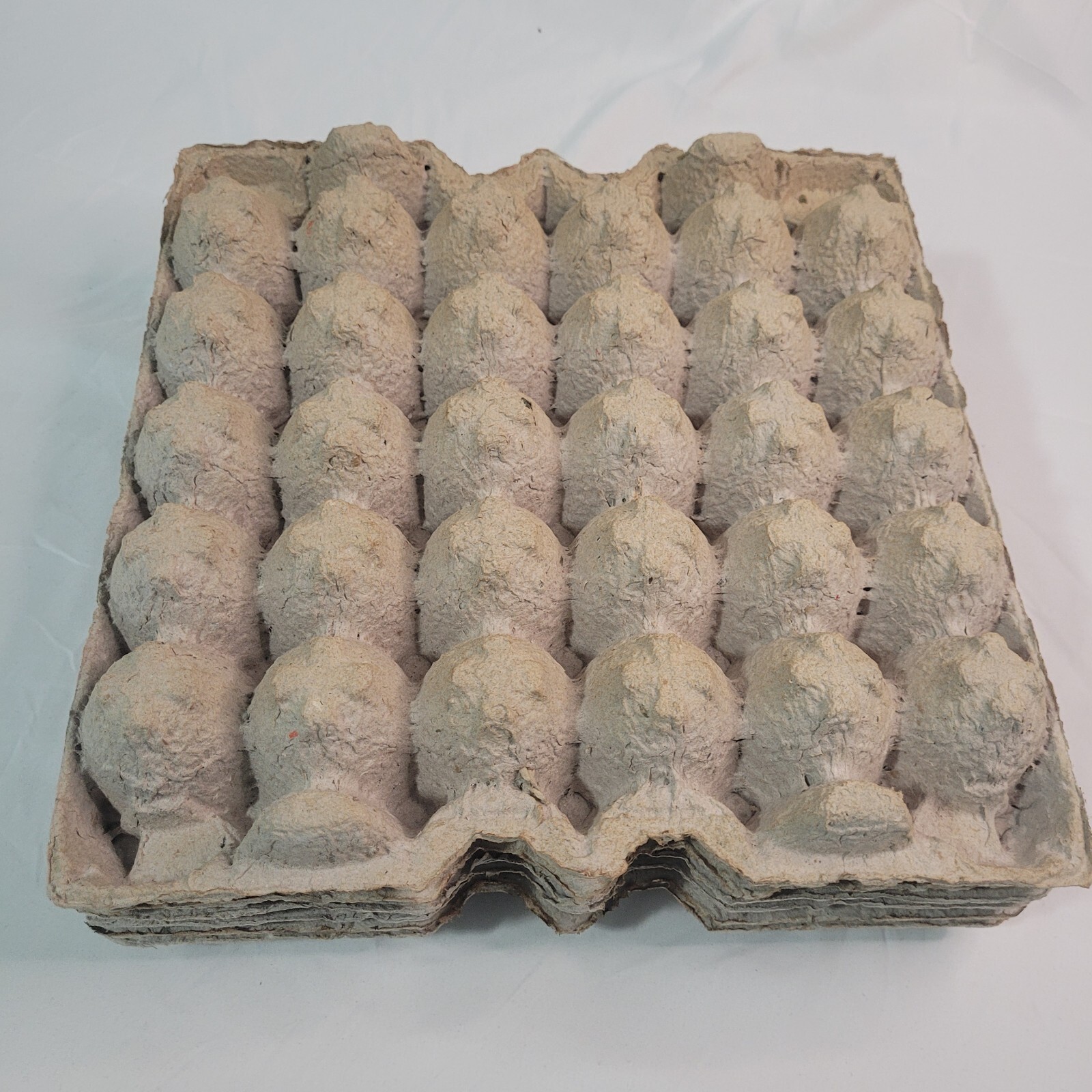 Lot of 6 30-Count Paper Egg Cartons Trays Flats Crafts Garden Pots Plants Seeds 