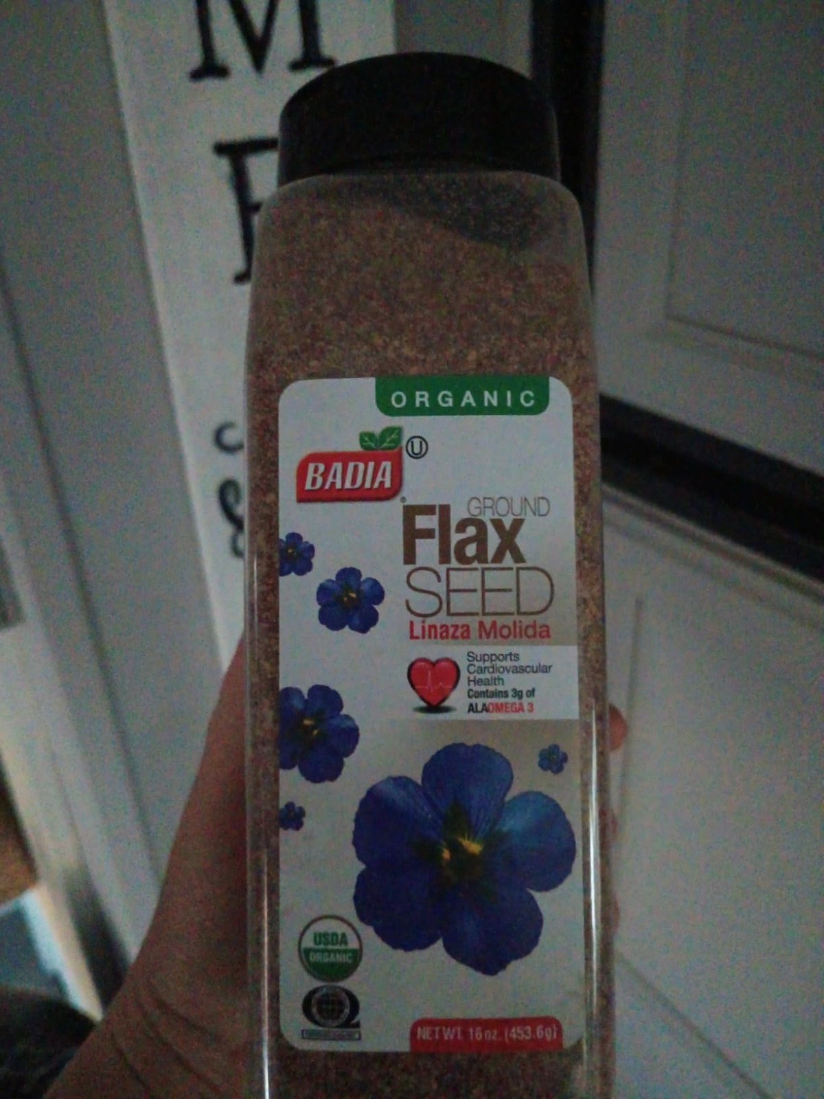 Pure Organic Flax Seed 16 oz – Healthy Omega-3s & Fiber for Smoothies & Baking