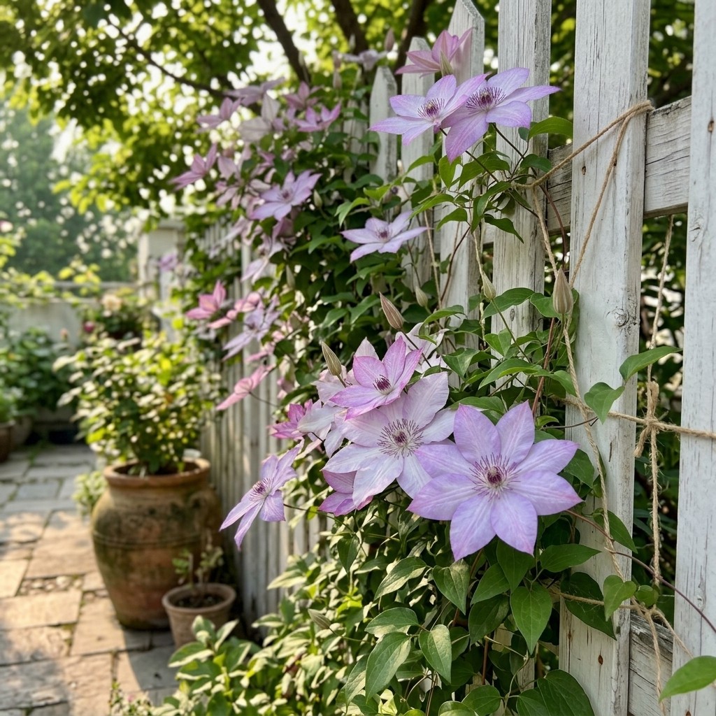 300pcs Clematis Flower Seeds – Suitable for Patio & Outdoor Garden Growing