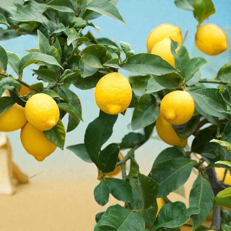 Meyer Lemon Seeds Citrus Fruit Tree 5 Seeds