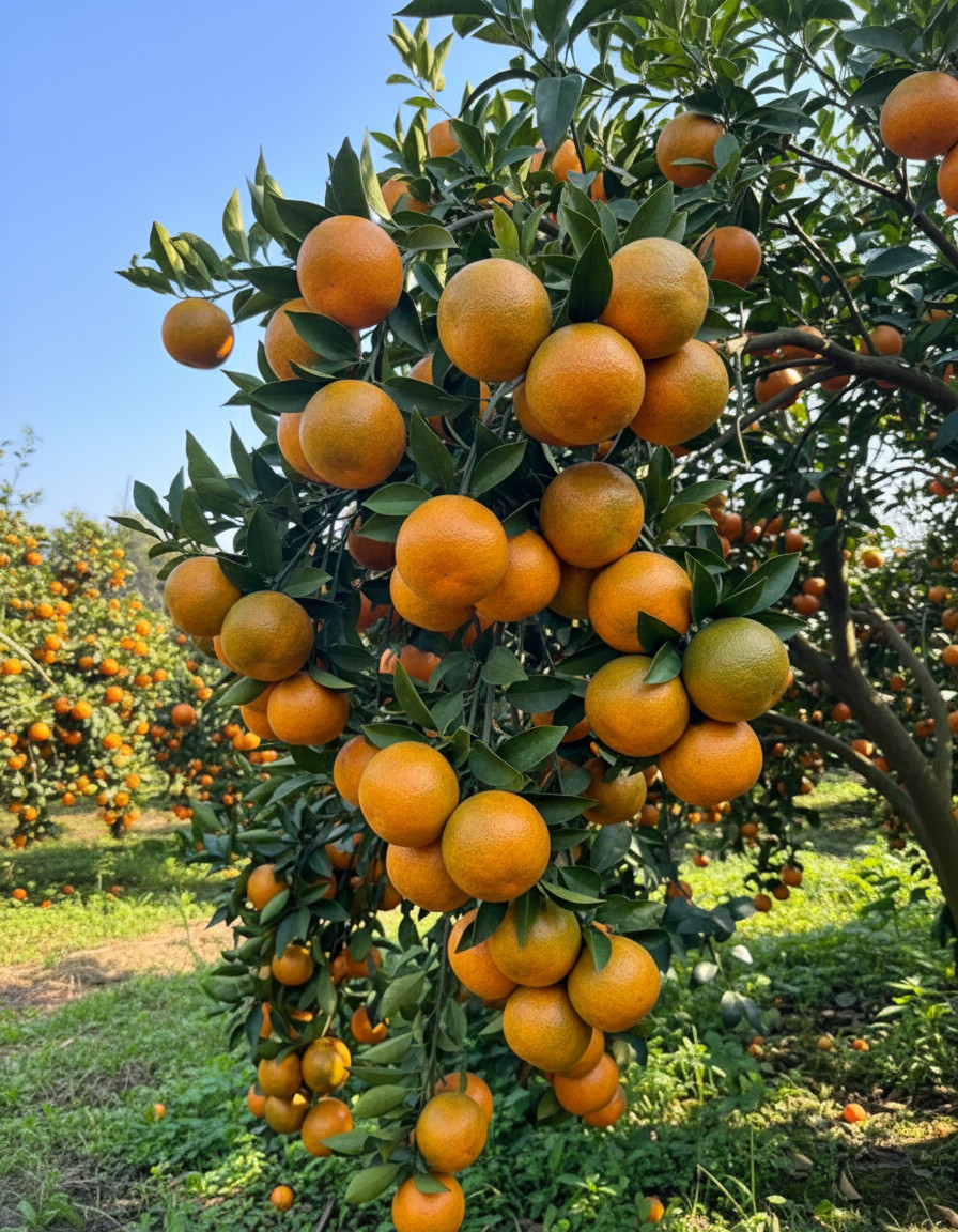 50pcs Mandarin Orange Seeds – Suitable for Patio & Sunny Garden Growing​