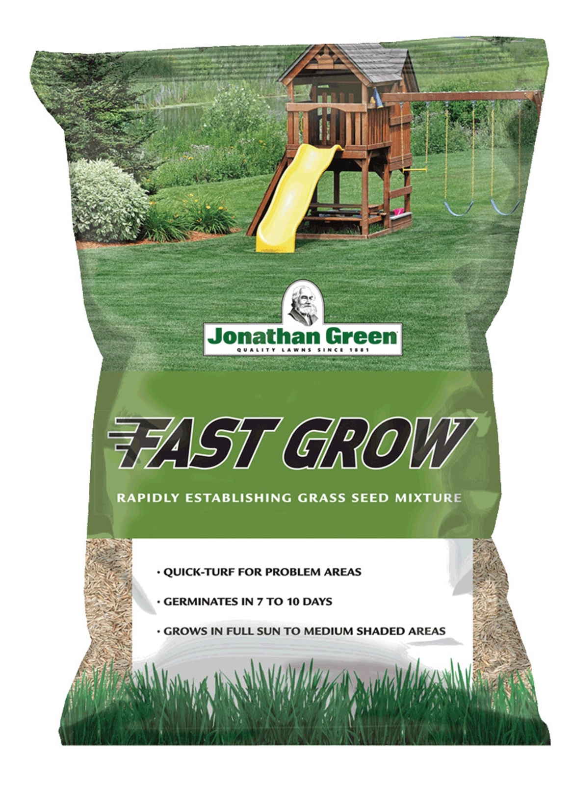 Jonathan Green (#10840) Fast Grow Grass Seed Mixture, 7lb bag