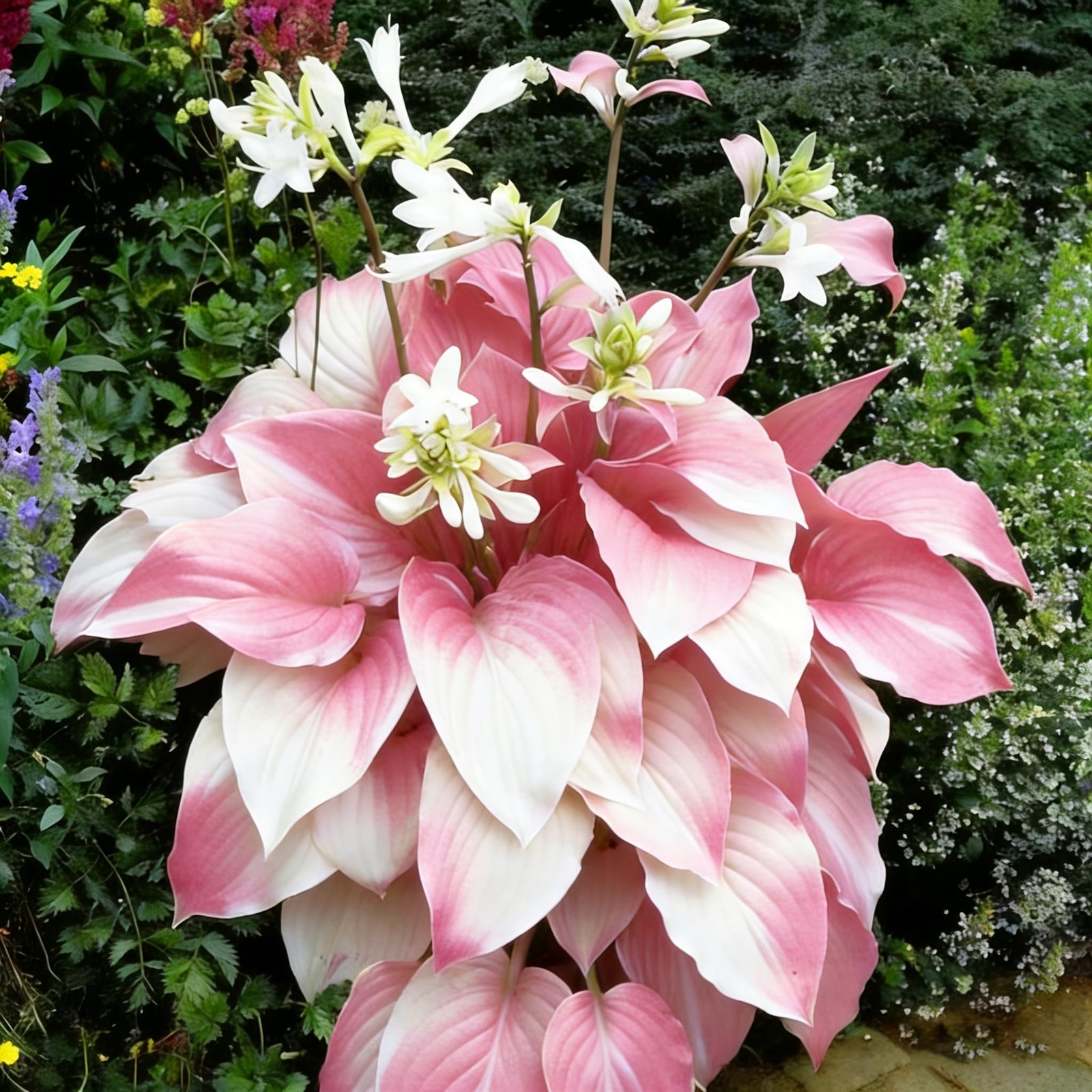 Hosta Seeds for Planting, 290+pcs Rare Perennial Hosta Flower Seeds Plants, N…